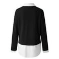 thumbnail image 5 of TYGHBN Women's Winter Fashion Long Sleeve Holiday Solid Color Sweater Top Blouse Womens Heavy Top Wide Neck Sweater Women Pale Sweater Cowl Neck Sweater Wool Sweaters for Women Wool Knit Pullover Men, 5 of 5