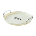 thumbnail image 2 of veasfak Biscuit Cookies Pastry Tray with Double Handle Serving Tray for Dining Table White, 2 of 9