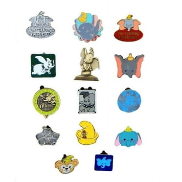 Dumbo Themed 5 Disney Trading Park Pins Set ~ Randomly Assorted