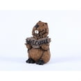 thumbnail image 2 of HI-LINE GIFT LTD. BEAVER HOLDING A WELCOME SIGN, 2 of 2