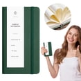 thumbnail image 2 of A6 Notebook, Oimcto Wear-Resistant Cover, Lies Flat, Portable & Lightweight, Multi-Color Options for Memo & Planning, 80 Pages, Green, 2 of 9