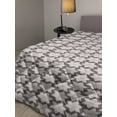 thumbnail image 2 of Animal Down Alternative Comforter, Hand Drawn Zentangle Patterned Repetitive Illustration, Microfiber Quilt for All Season, 5 Sizes, Sepia and Champagne, by Ambesonne, 2 of 3