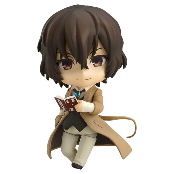 4-Inch Bungo Stray Dogs Dazai Nen-doroid Action Figure, Multicolor
