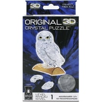Owl Original 3D Crystal Puzzle from BePuzzled, Ages 12 and Up