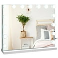 thumbnail image 2 of Costway Hollywood Vanity Lighted Mirror Touch Control Magnification  Speaker, 2 of 9