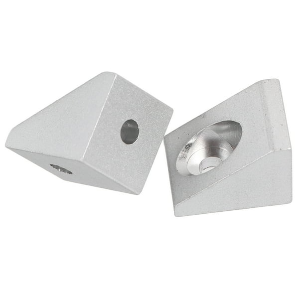 Angle Corner Connector, Anodic Oxidation Treatment Aluminum Angles Corners Brackets Countersunk