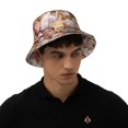 thumbnail image 6 of Kdxio Reflective Bucket Hat - Colorful Seashells Print Bucket Hat for Men,Women, 6 of 9