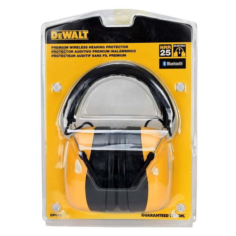 Dewalt DPG17 Wireless Built-in Microphone Bluetooth Over-Ear