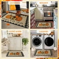 thumbnail image 4 of Fall Door Mat Outdoor for Front Door, Fall Decorations for Home Welcome Doormat Non-Slip Washable Thanksgiving Pumpkin Hello Fall Doormat Entrance Rug for Indoor Outdoor (Happy Fall, 17"x30"), 4 of 6