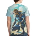 thumbnail image 2 of The Legend Of Zelda Boys Girls T Shirt Kids Short Sleeve Crewneck 3d Printed Graphic Shirts For Kids Youth X-Small, 2 of 6
