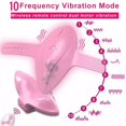 thumbnail image 2 of Wireless Remote Control or App Waterproof Vibrating Panties Wearable Panty Vibrator Sex Toy for Women(Purple), 2 of 11