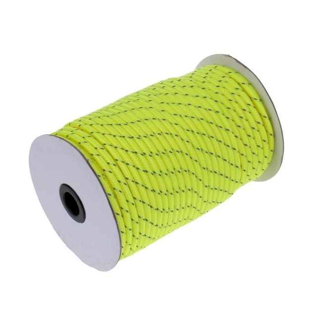 Correa Fluorescente Macarena para Tienda Cordón Tensor Verde Guyline Reflectante