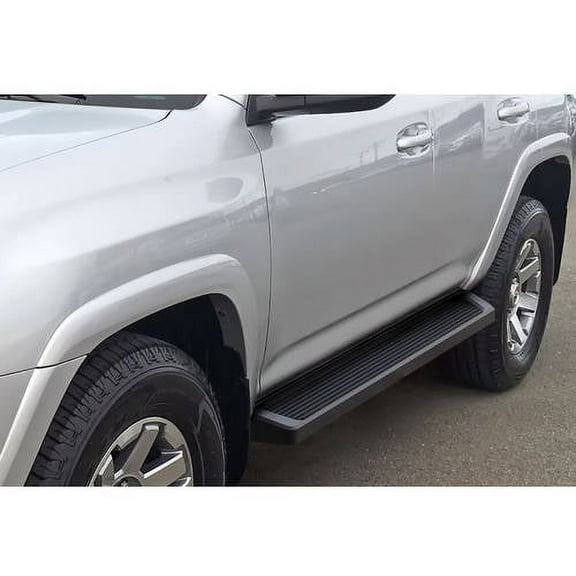2010-2016 Toyota 4Runner Trail Edition 2017-2019 Toyota 4Runner TRD Off-Road 2014-2019 4Runner SR5 Black Finish 6 Inch iRunning Board Door to Door Side Bar Side Step Running Board