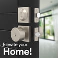 thumbnail image 3 of Mega Handles | Suana Door Knob and Deadbolt Combo | Satin Nickel, 3 of 4