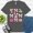 Asphalt, variant on Cute Spring Teacher Shirt – Bunny Glasses and Colorful Classroom Icons Tee , Ash, 3XL