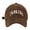 A-Coffee373, variant on Yuanlong Unisex Baseball Cap Dome Top Letter Printed Curved Brim Cap Adjustable Size Stylish Versatile Sports Headwear