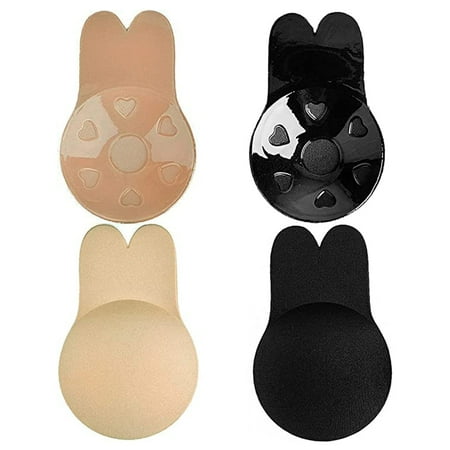2 Pairs Invisible Adhesive Bra Push Up Strapless Breast Lift Tape for Women
