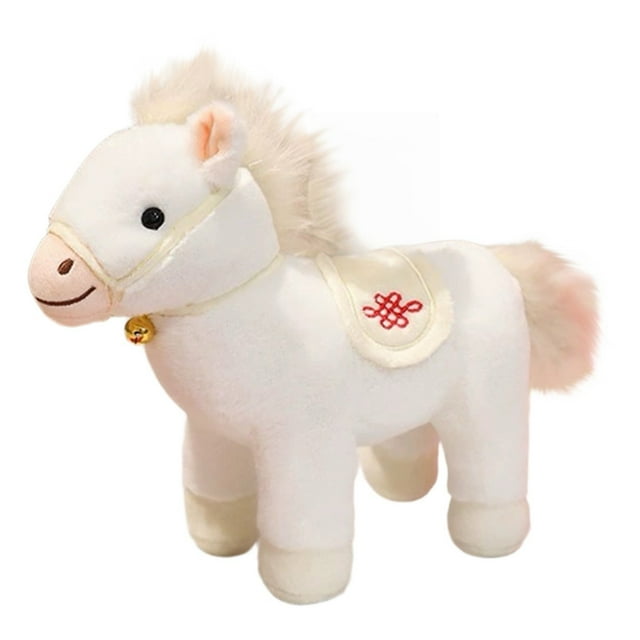 Poupées & Accessoires Figurine de Cheval Réaliste pour Enfants Jeu Intérieur Extérieur Présentoir de Collection Garderie