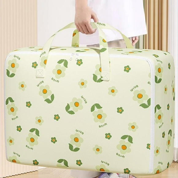 Heavy Duty Storage With Reinforced Handles Extra Large Storage Bags For Clothes Tote Bag Thickened Double Zipper For Space Saving Travel