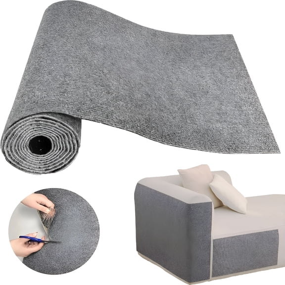 LAMIRO Couch Furniture Protector, Adhesive Pad Deterrent for Furniture, DIY Climbing Couch Protector from Cat Claws Scratching for Indoor