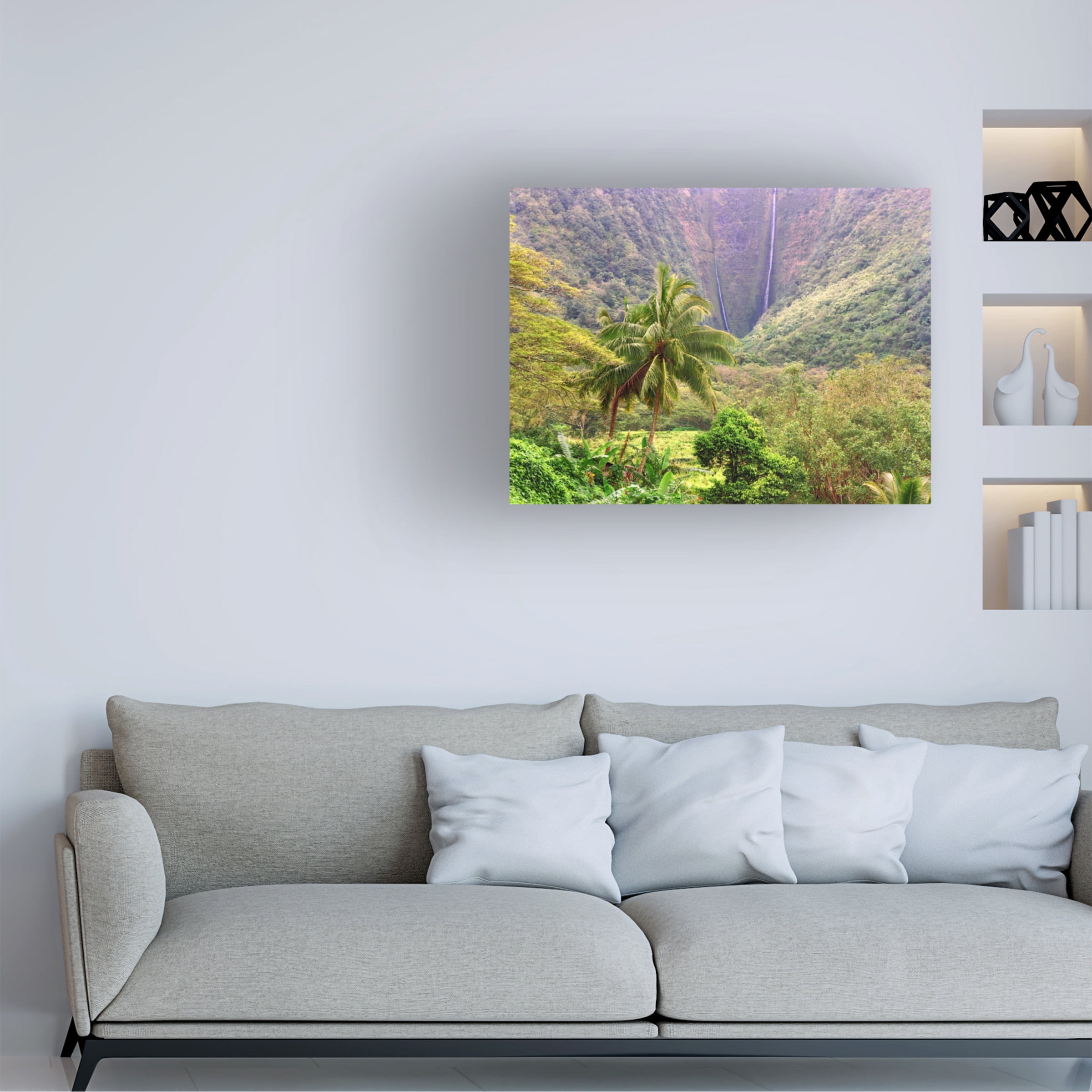 Trademark Fine Art 'Waipio Valley' Canvas Art by Mike Jones Photo