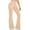 Khaki, variant on MLCDZ Workout Leggings Womens Straight Leg Gym Yoga Pants No Front Seam High Waist Buttery Booty Lifting Wide Leg Casual Lightweight Trousers