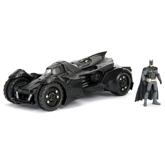DC Comics Batman 2015 Arkham Knight Batmobile & Batman Metals Die-castcollectible toy vehicle with figure