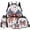 American Flag Bow Print, variant on HUISEFOR Camo Hunting Deer School Backpack Set,4 Piece 17 Inch Bookbag with Lunch Bag,Pencil Case,Water Bottle Holder Large Capacity Backpack for Elementary School 2nd-3rd Grade