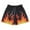 Black, variant on BOOMNY Mens Shorts Casual Printed Elastic Waist Drawstring Basketball Sports Shorts For Man Soft Loose Fit Summer Workout Shorts Comfy Mens Dailywear
