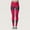 Pink, variant on High Waisted Leggings for Women Soft Slim Tummy Control Pants for Running Cycling Yoga
