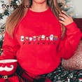 thumbnail image 2 of Sudadera holgada de gran tamaño para mujer, sudaderas con capucha de nariz roja Rudolph, de algodón, de manga larga, jerséis informales para mujer, ropa Kawaii de Navidad, 2 of 5