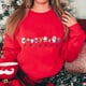 thumbnail image 2 of Sudadera holgada de gran tamaño para mujer, sudaderas con capucha de nariz roja Rudolph, de algodón, de manga larga, jerséis informales para mujer, ropa Kawaii de Navidad, 2 of 5