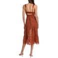 thumbnail image 2 of JACQUIE THE LABEL womens  Donna Midi Dress, m, Orange, 2 of 3