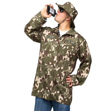 Fun World Funny Mens Military Army Soldier Flask Halloween Costume
