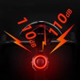 thumbnail image 4 of Anti Theft Burglar Bike Motorcycle Taillight Alarm System Device With Remote Control, Wireless Vibration Motorcycle Bicycle Vehicle Scooter Trailer Car Security Alarm System -black, 4 of 8