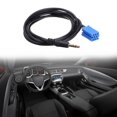 thumbnail image 2 of Altavoz para coche, auriculares Mp4, conector de 1,5 m, Cable de Audio para vehículo de 3,5mm, 150cm para Fiat, 2 of 5