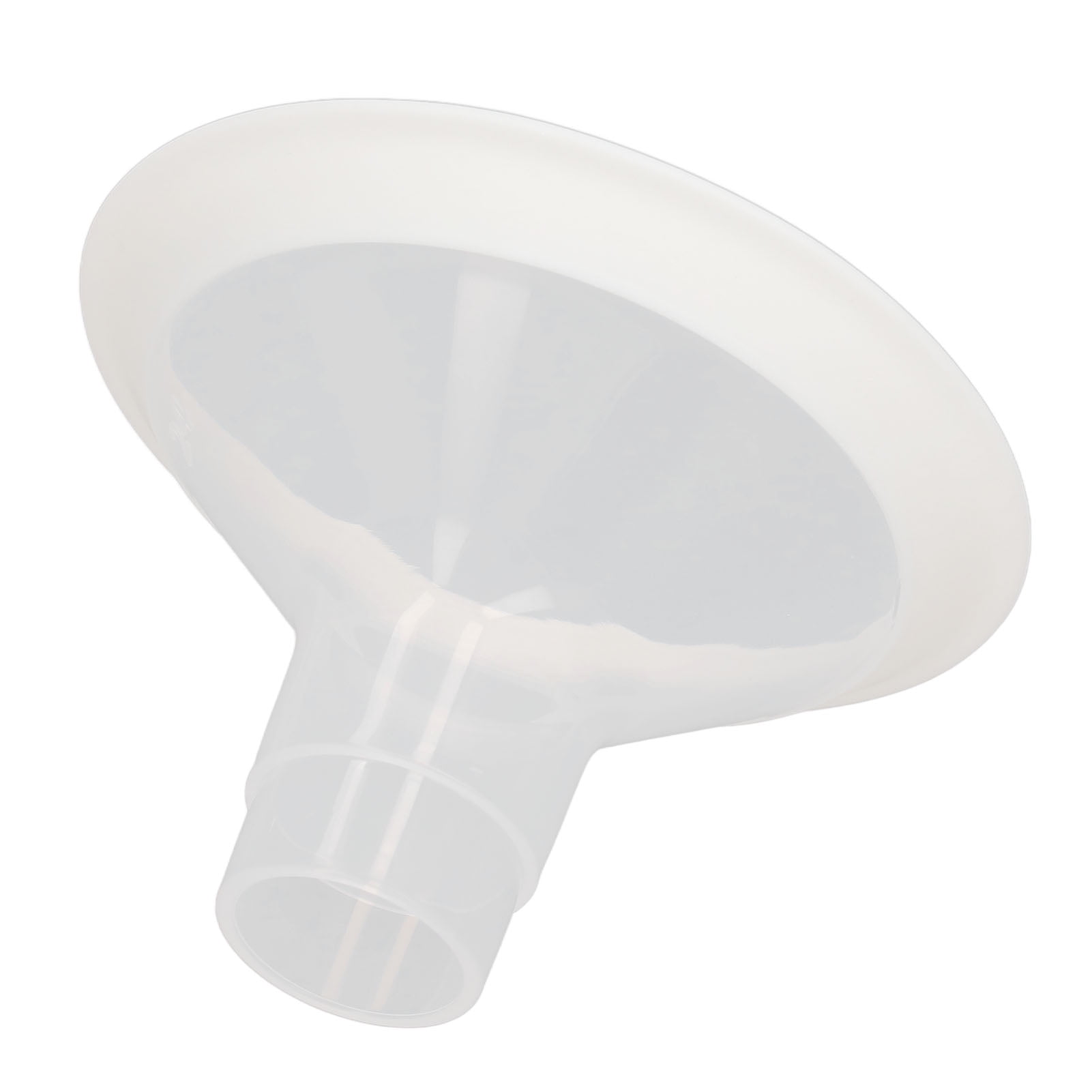 Flexible Soft Silicone Breast Pump Flange Replacement Shield for Breastfeeding, 24 mm / 0.94 in ComfortFit Design