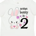 thumbnail image 4 of Inktastic Somebunny is Two-second Birthday Bunny Boys or Girls Toddler T-Shirt, 4 of 5