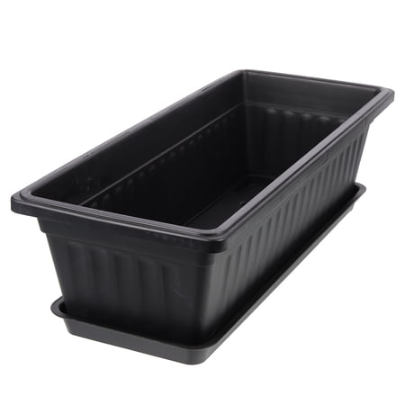 4pcs Plastic Gardening Pots Vegetable Pots Flower Pots Flower Containers for Home