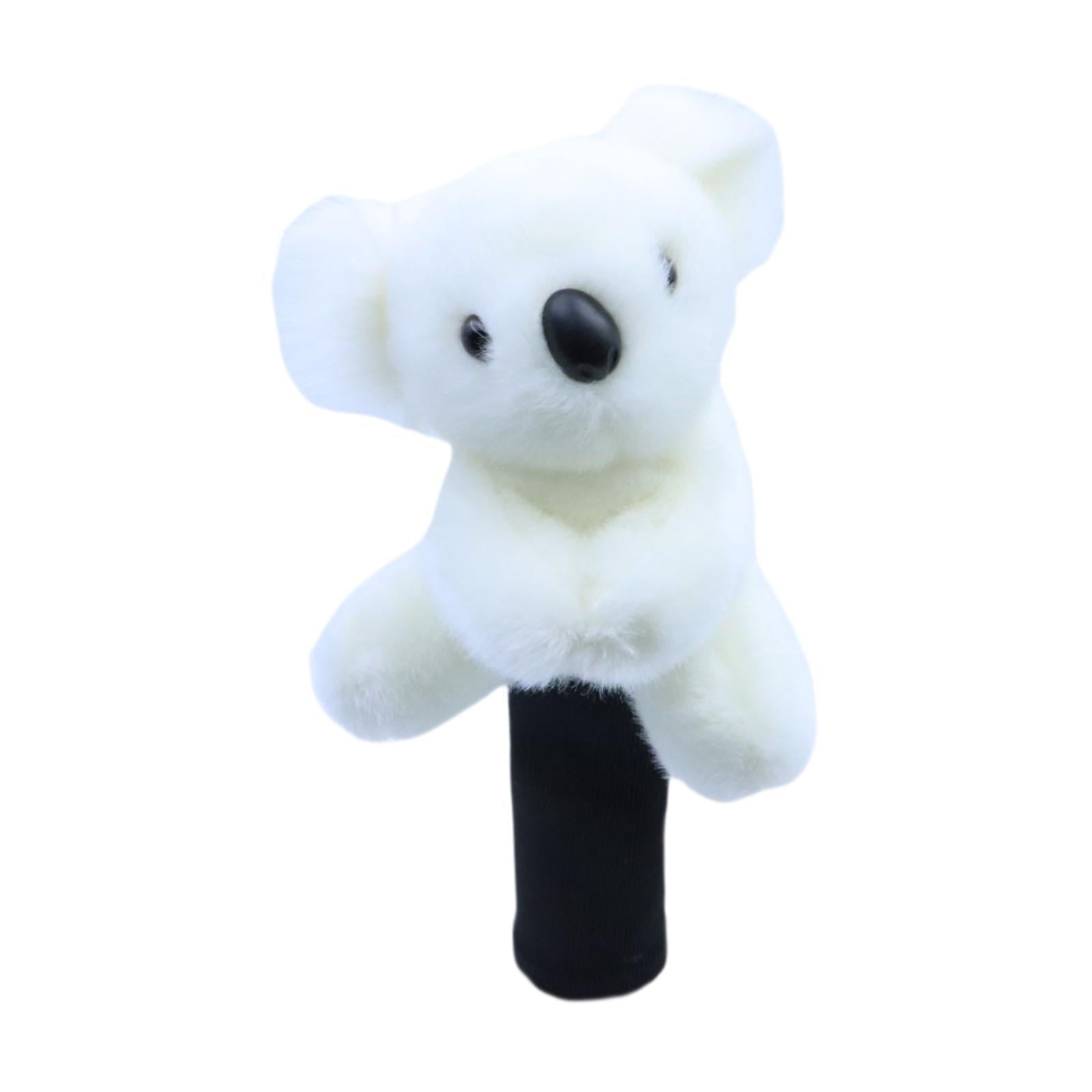 Baoblaze Golf Headcover Lovely for Drivers Hybrid Golf Accessories,Golf Gift,Lightweight, White