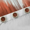 thumbnail image 5 of Feelyou Fashion Abstract Ombre Black Out Curtains, Vintage Oil Printing Curtains Pack of 2 (42x63 Each), Chic Watercolor Orange Bedroom Curtains, Window Curtains Bedroom Decor, 5 of 7
