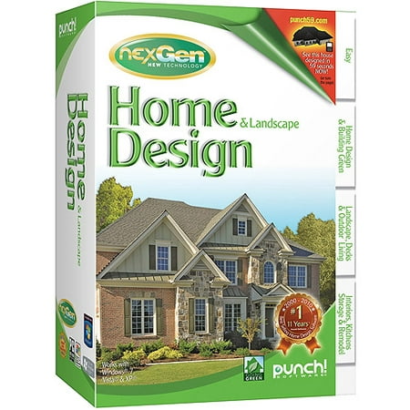 Punch Home  And Landscape Design  Studio 2011 PC 