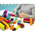 thumbnail image 2 of Set de bloques de construcción B. toys Bristle Block Stackadoos a partir de 2 años, 2 of 7