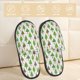 thumbnail image 2 of Balery Christmas Trees Pantuflas de Casa de Felpa Silenciosas con Diseño Estampado, Zapatillas Cómodas Antideslizantes de Algodón para Interior-Medium, 2 of 8