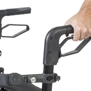 Drive Medical AeroWalk Ultra-Lite Rollator, Standard, White