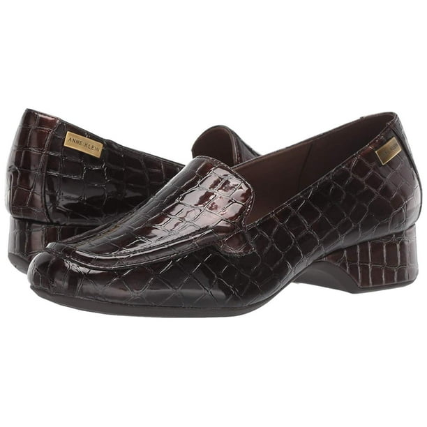 anne klein brown flats