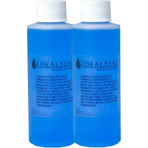 Preferred Postage Supplies Supplies 2 Bottles 4 Oz. of Concentrated Sealing Solution Makes 2 Gallons Compare to Pitney Bowes EZ seal