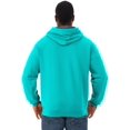 thumbnail image 3 of Fruit Of The Loom Mens Sofspun Hooded Sweatshirt, M, Brick Heather, 3 of 8