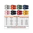 thumbnail image 2 of Frontwalk Women Men Slide Sandals Summer Shoes Non-slip Beach Sandal Bath Quick Dry Slides Unisex Slip On Shower Slippers Black 8-9women, 2 of 2