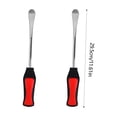 thumbnail image 3 of 3-Piece Alloy Steel Tire Pry Bar Set for Car & Motorcycle - 11.61 Inch Lifting Rod with Protective Cover - Includes 2 Tire Disassembly Wrenches for Rim Protection Akmoler | Alloy, Red, 3 of 6